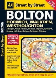 Tapa de AA Street by Street Bolton