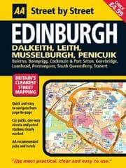 Tapa de AA Street by Street Edinburgh