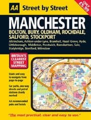 Tapa de AA Street by Street Manchester
