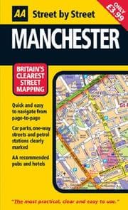 Tapa de AA Street by Street Manchester