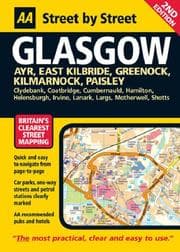 Tapa de AA Street by Street Glasgow