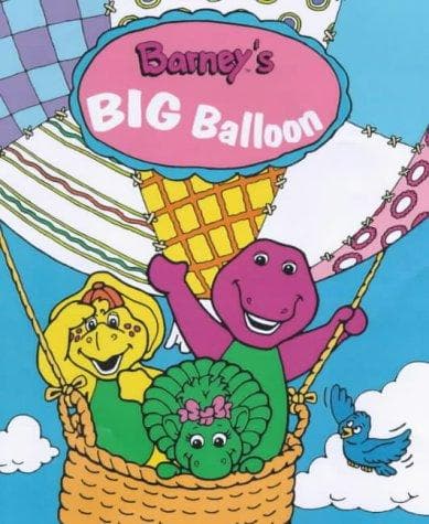 Tapa de Barney's Big Balloon