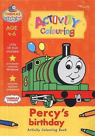 Tapa de Percy's Birthday (Thomas the Tank Engine Learning Programme)