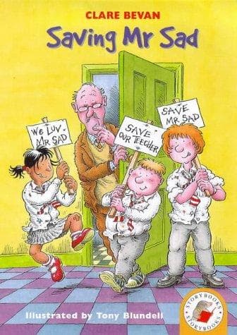 Tapa de Saving Mr. Sad (Red Storybook)