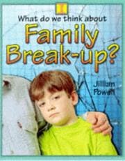 Tapa de Family Break-up (What Do We Think About?)