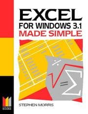 Tapa de Excel for Windows 3.1 Made Simple