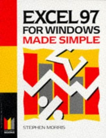 Tapa de Excel 97 for Windows Made Simple