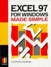 Tapa de Excel 97 for Windows Made Simple