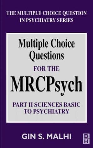 Tapa de Multiple Choice Questions for the MRCPsych