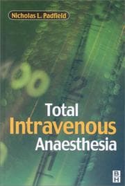 Tapa de Total Intravenous Anaesthesia