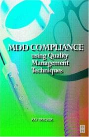 Tapa de MDD Compliance Using Quality Management Techniques