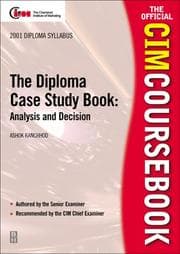 Tapa de CIM Coursebook 01/02 Diploma Case Study Book