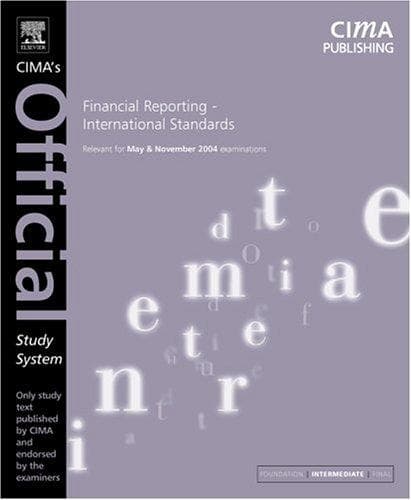 Tapa de Financial reporting