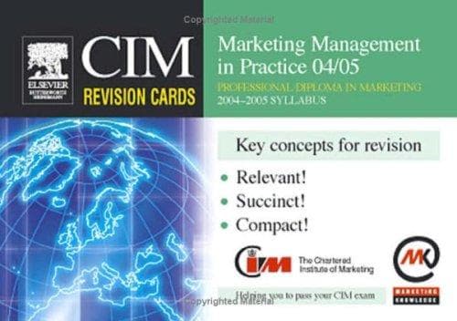 Tapa de CIM Revision Cards