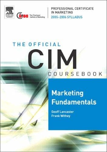Tapa de Marketing Fundamentals