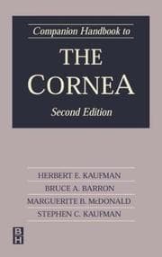 Tapa de Companion handbook to The cornea, second edition