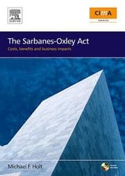 Tapa de The Sarbanes-Oxley Act