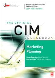 Tapa de Marketing planning, 2007-2008