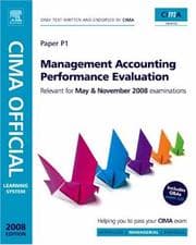 Tapa de CIMA Learning System Management Accounting - Performance Evaluation, Fourth Edition (CIMA Managerial Level 2008)