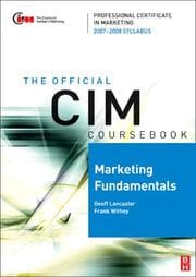 Tapa de Marketing fundamentals, 2007-2008