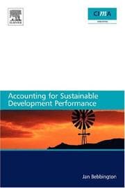 Tapa de Accounting for sustainable development performance