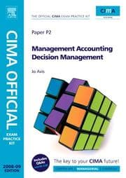 Tapa de CIMA Official Exam Practice Kit Management Accounting Decision Management