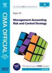 Tapa de CIMA Official Exam Practice Kit Management Accounting Risk and Control Strategy