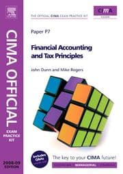 Tapa de CIMA Official Exam Practice Kit  Financial Accounting and Tax Principles