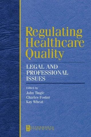 Tapa de Regulating health care quality