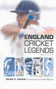 Tapa de England Cricket Legends