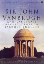 Tapa de Sir John Vanbrugh and Landscape Architecture in Baroque England, 1690-1730