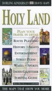 Tapa de Eyewitness Travel Planners Holy Land