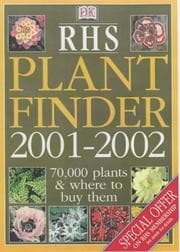 Tapa de RHS plant finder 2001-2002