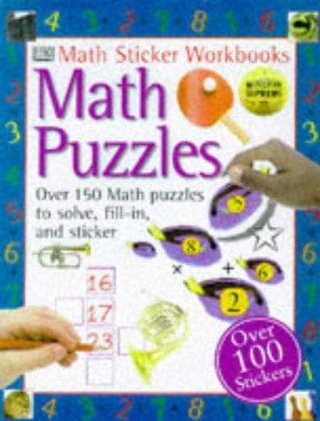 Tapa de Maths Sticker Workbooks Maths Puzzles