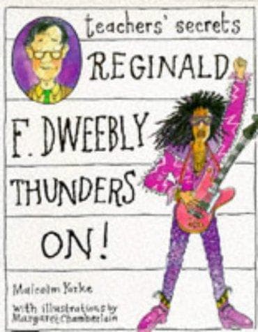 Tapa de Reginald F.Dweebly Thunders On! (Teachers' Secrets)