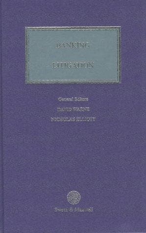 Tapa de Banking Litigation