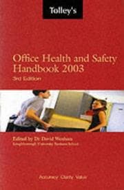 Tapa de Tolley's office health and safety handbook