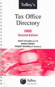 Tapa de Tax Office Directory 2002
