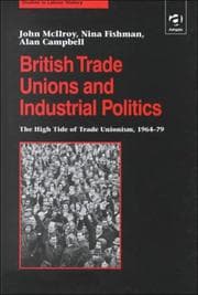 Tapa de British trade unions and industrial politics
