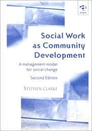 Tapa de Social Work As Community Development