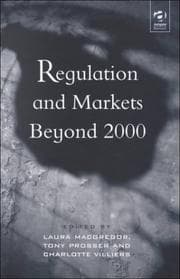 Tapa de Regulation and markets beyond 2000