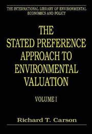 Tapa de The Stated Preference Approach to Environmental Valuation (The International Library of Environmental Economics and Policy)
