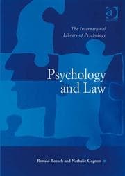 Tapa de Psychology and law