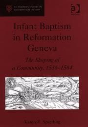 Tapa de Infant Baptism In Reformation Geneva
