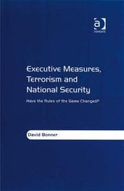 Tapa de Executive Measures, Terrorism and National Security