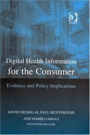 Tapa de Digital health information for the consumer