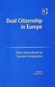 Tapa de Dual Citizenship in Europe