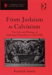 Tapa de From Judaism to Calvinism (St Andrews Studies in Reformation History)