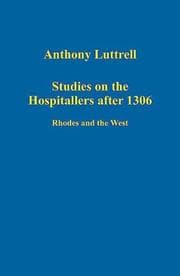 Tapa de Studies on the Hospitallers after 1306