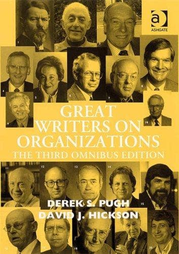 Tapa de Great Writers on Organizations